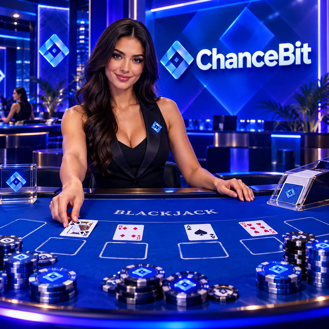 Live casino, run by Evolution